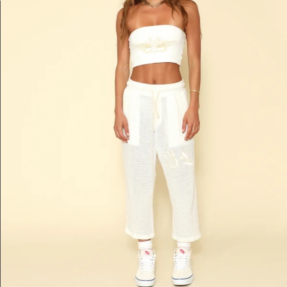 Boys lie tube top and baseball pants